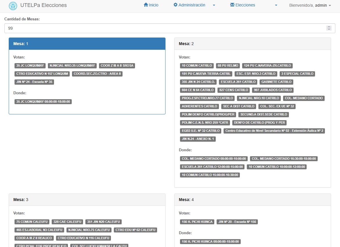 Sistema de Elecciones — UTELPa — imagen 3