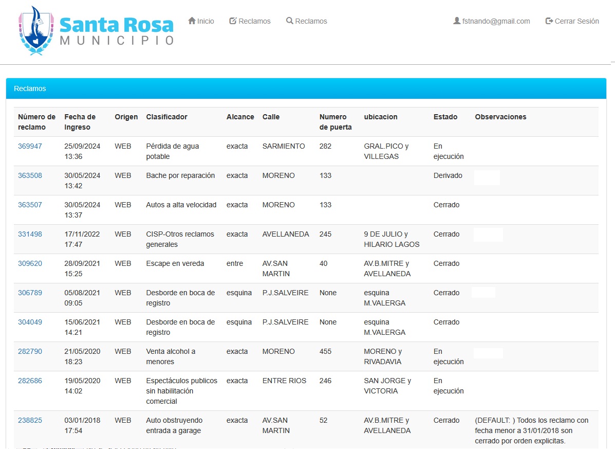 SGM — Sistema de Gestión Municipal — imagen 3