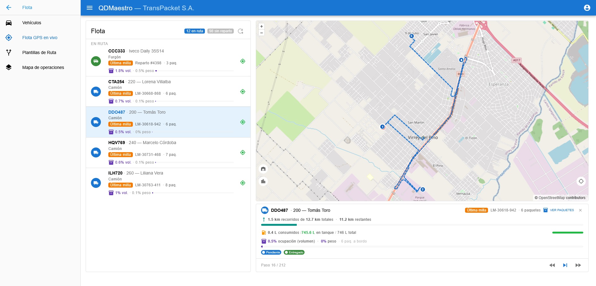 TransPacket — Demo de Tracking de Paquetes — imagen 3