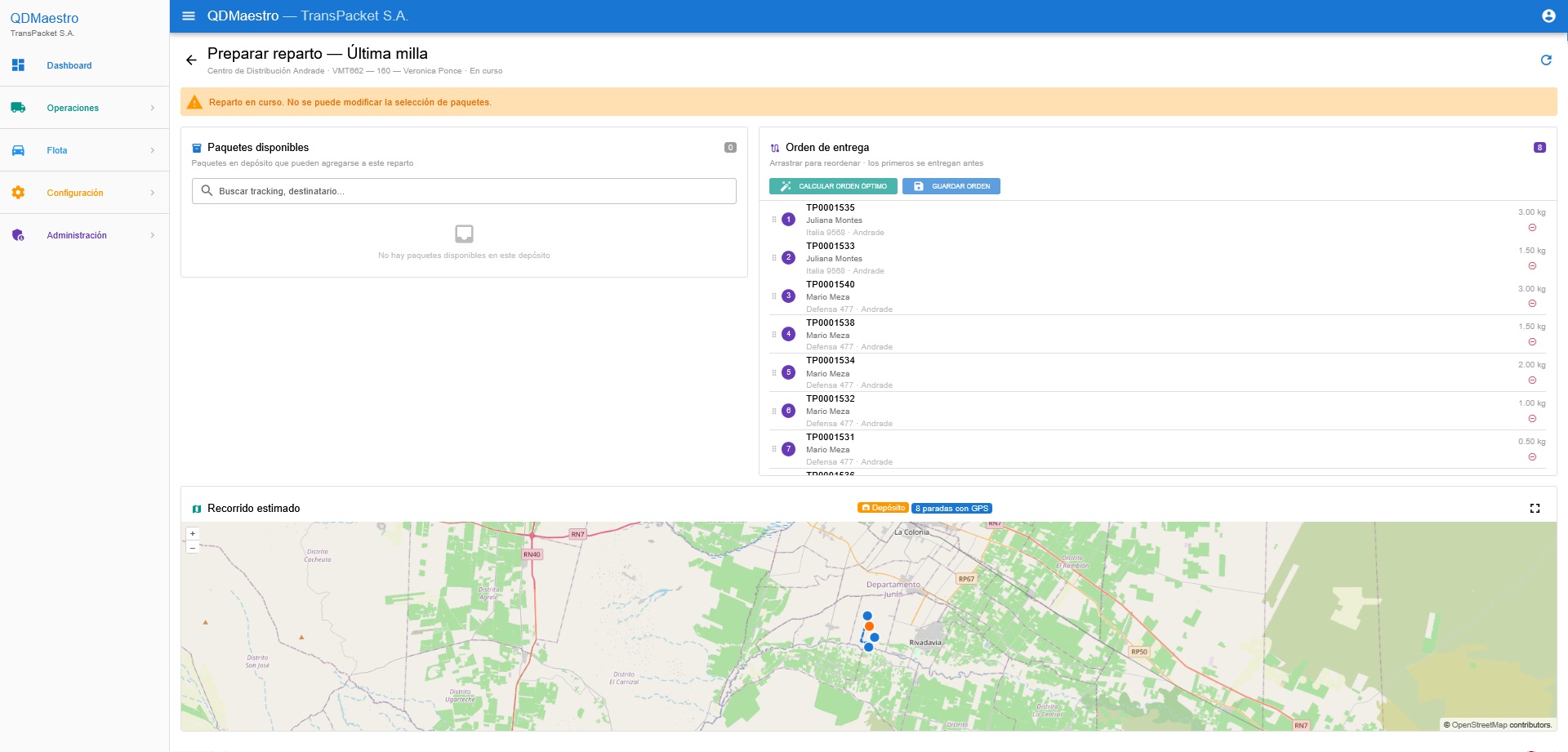 TransPacket — Demo de Tracking de Paquetes — imagen 5